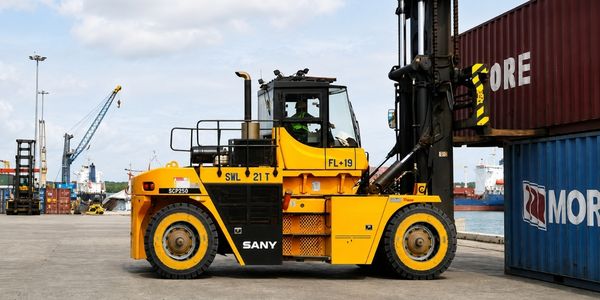 Heavy industrial forklift application